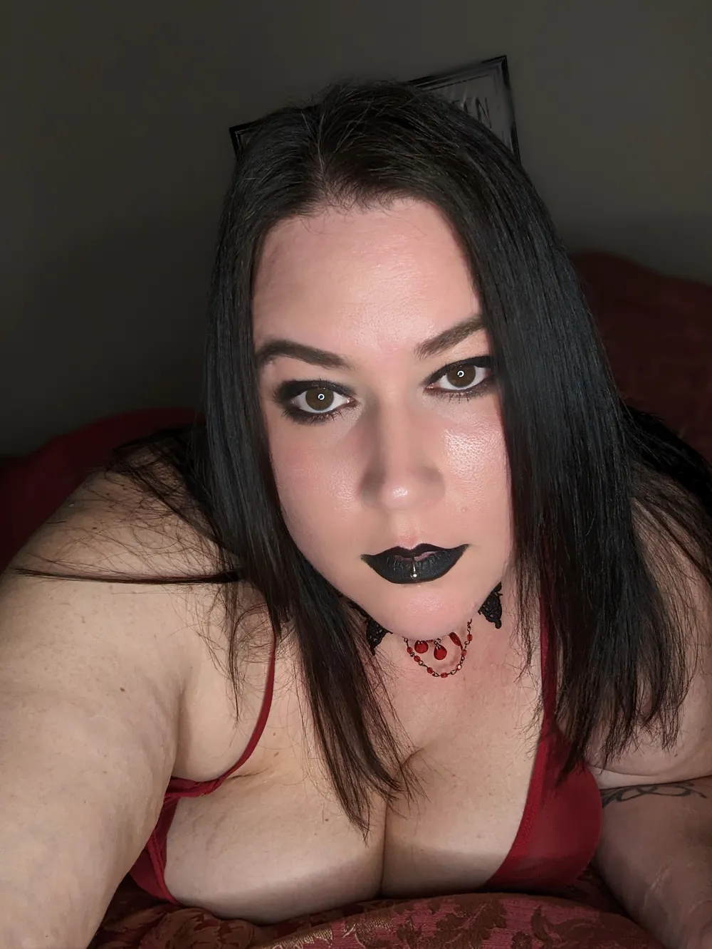 Gothic chick big tits and ass #3