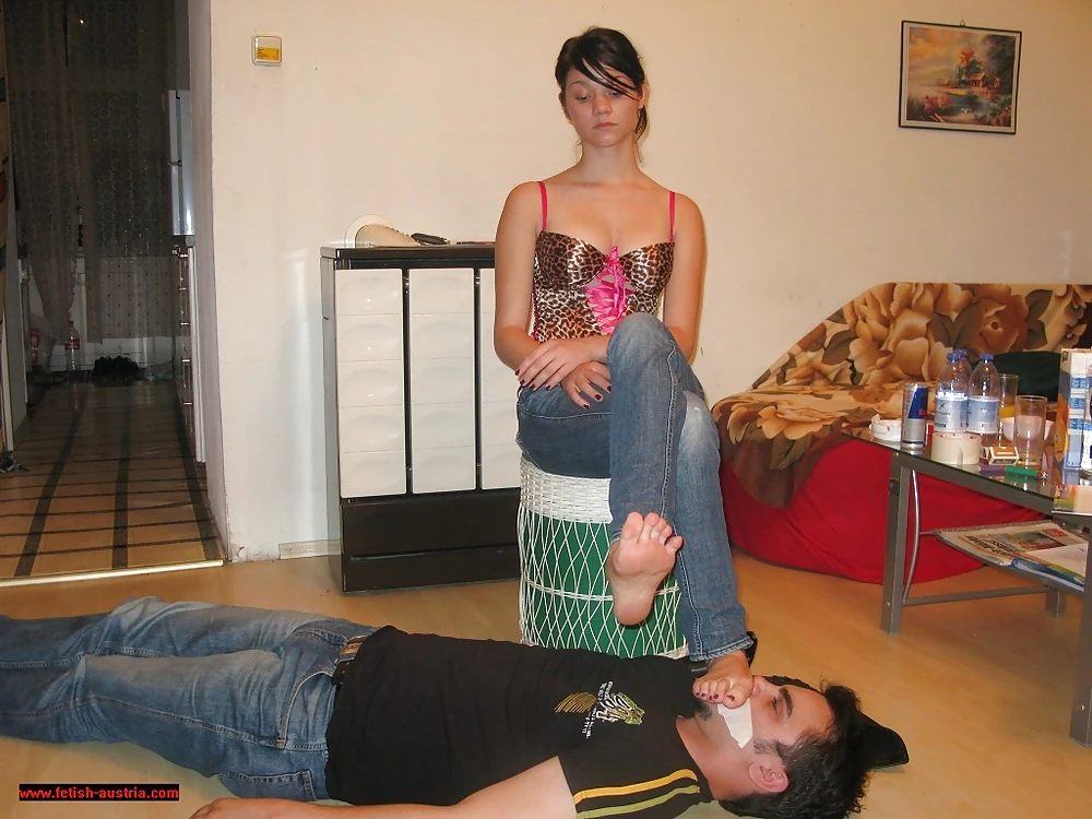 Sexy foot worship #12