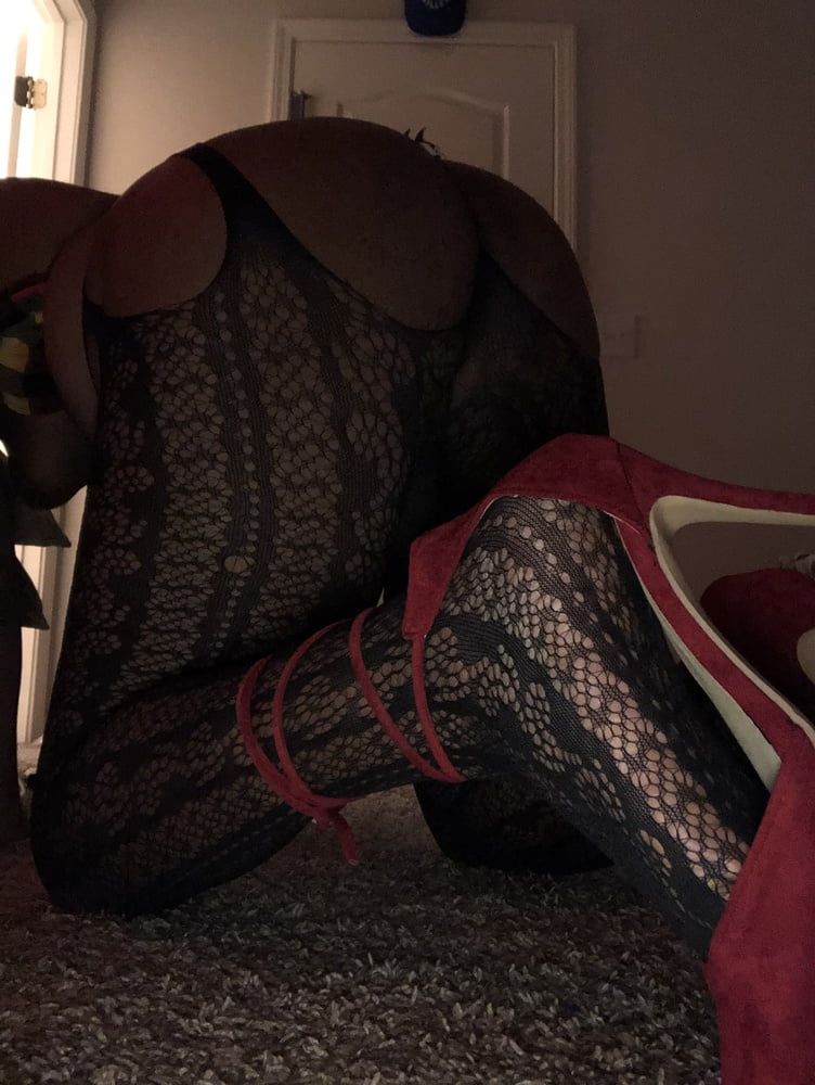 New years fishnet outfit  #15