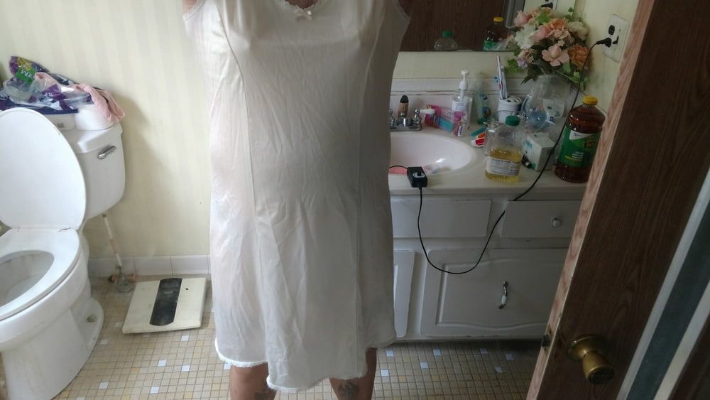 Getting dressed in mommies lingerie #3