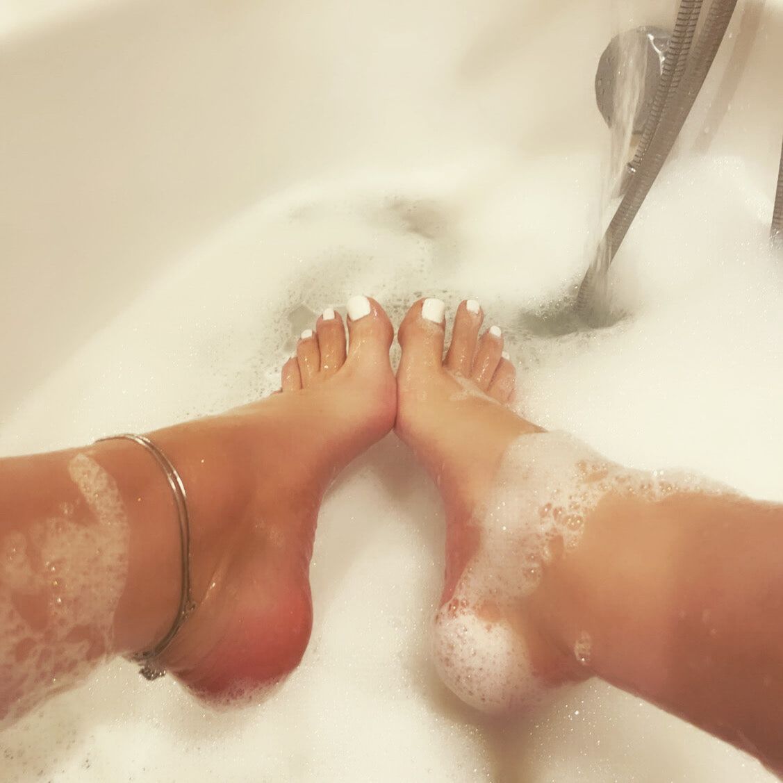 Sexy tanned legs & feet #4