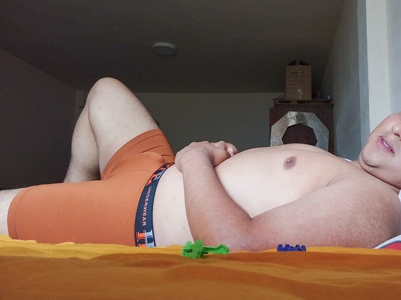 Me Lying Down and my Penis Standing - 01 (In Underwear) #13