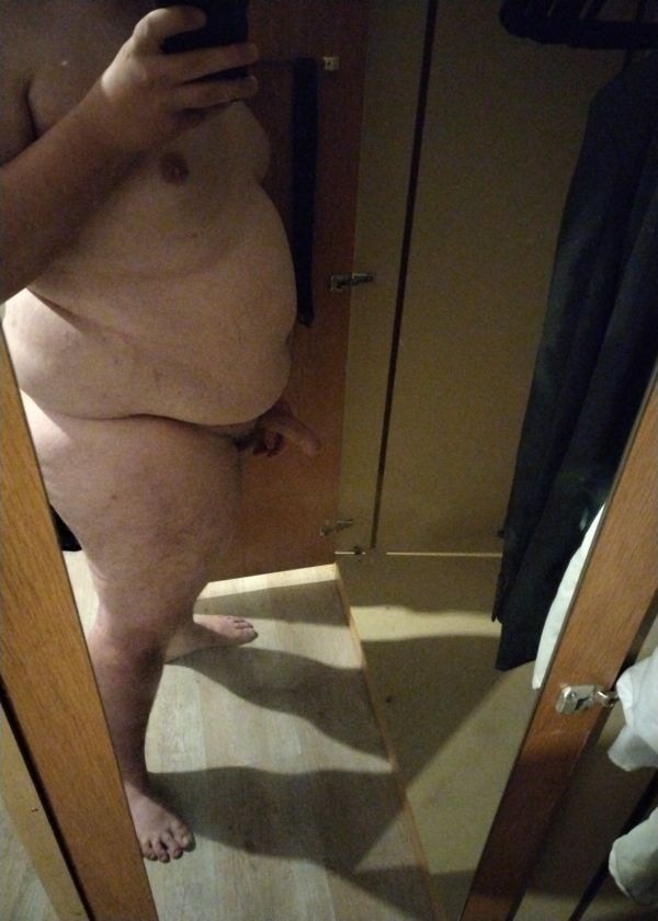 A chubby guy and his dick #2