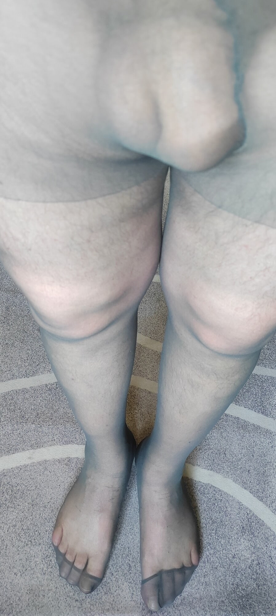 Nylon tights with jeans #22