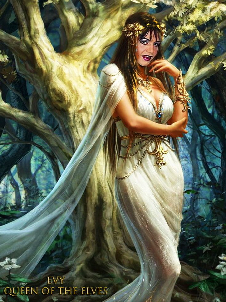 Evy, legendary Queen of the Elves