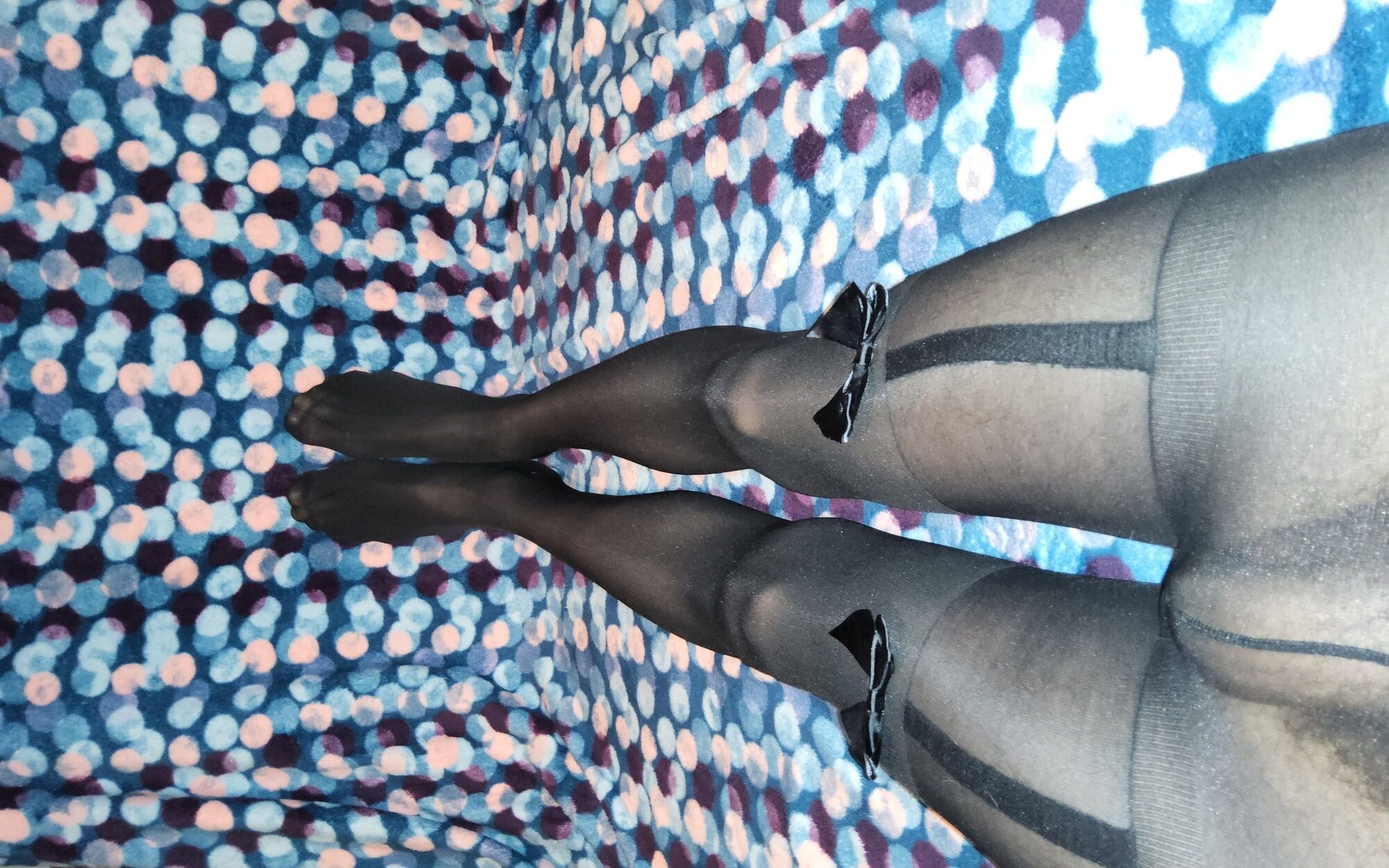 My Elegant Black Stockings