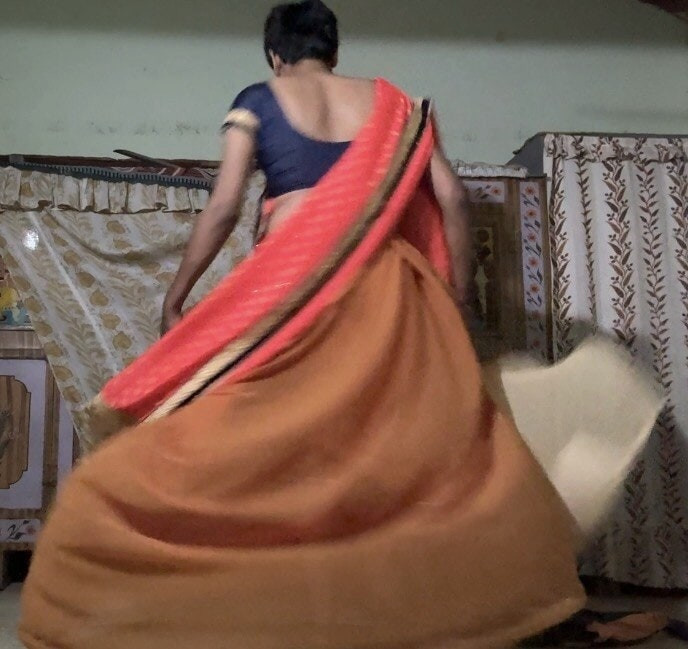 Ols pattern saree