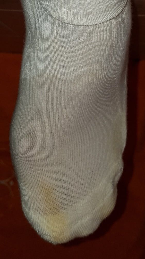 My white Socks - Pee #46