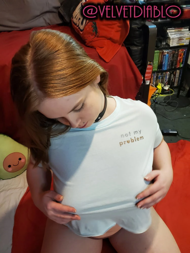 Phat Ass Big Boobs PAWG shows her pale redhead body - Wk208 #2