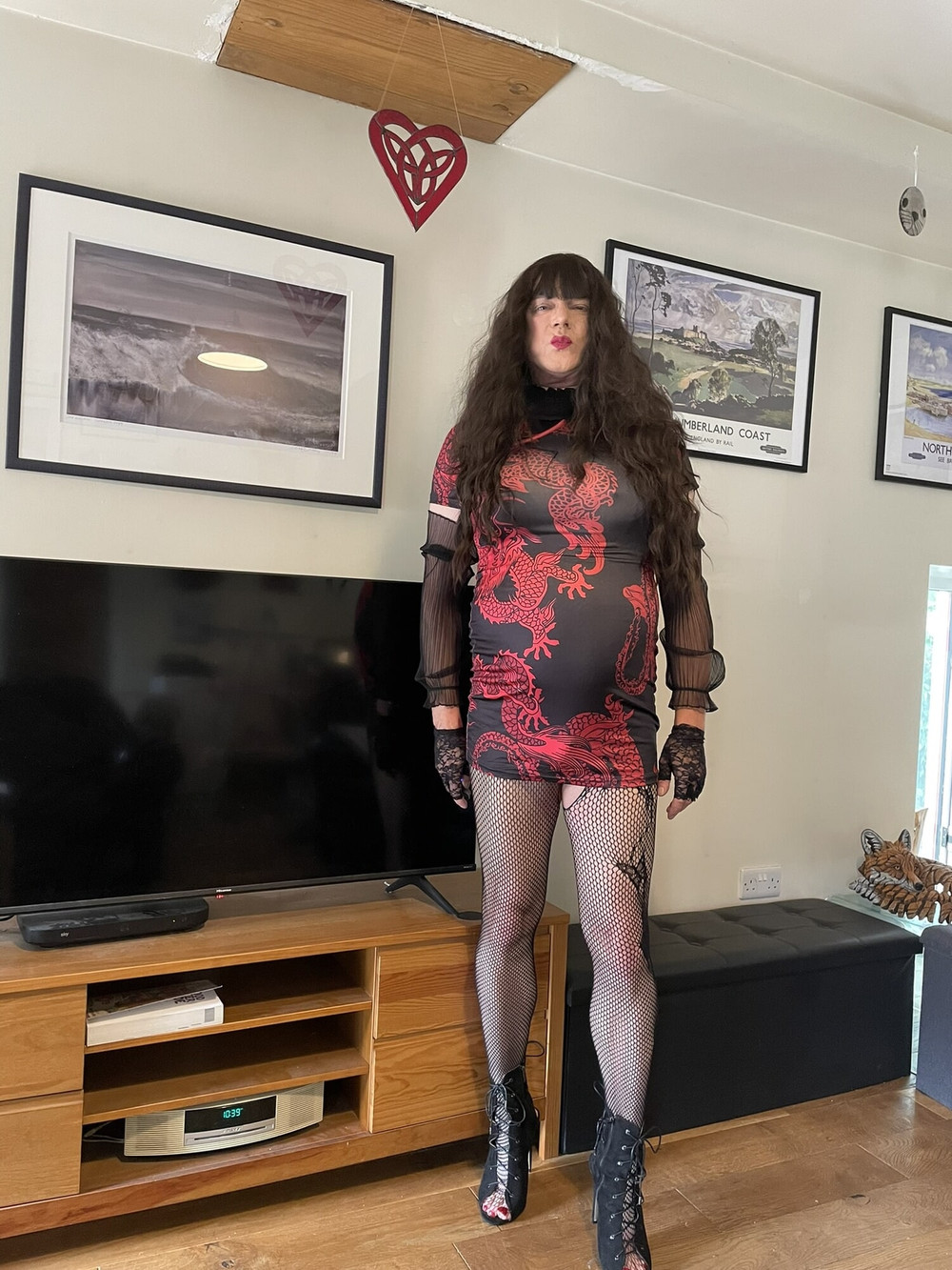 sissy in short dress #16