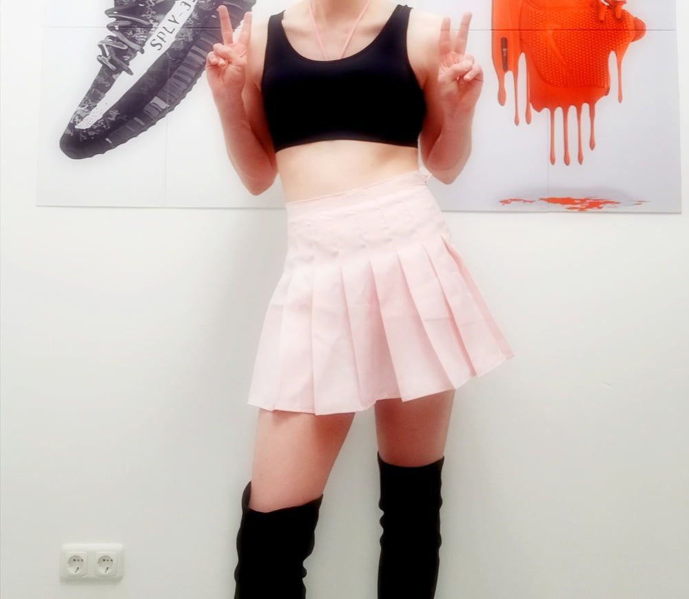 New skirt and also 8 days locked in chastity #19