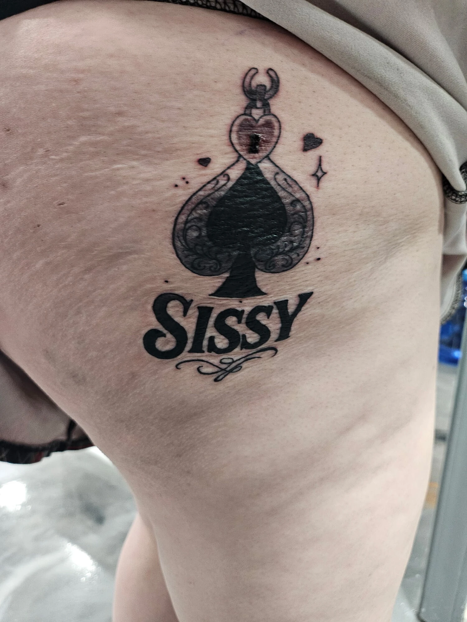 New sissy tattoo