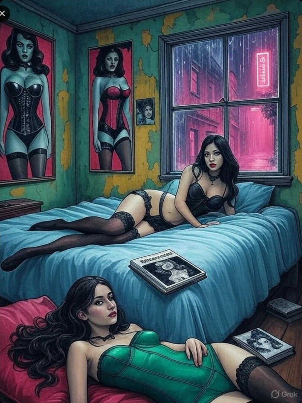 Pixwhores Experimental: Bondage Apartment  #2