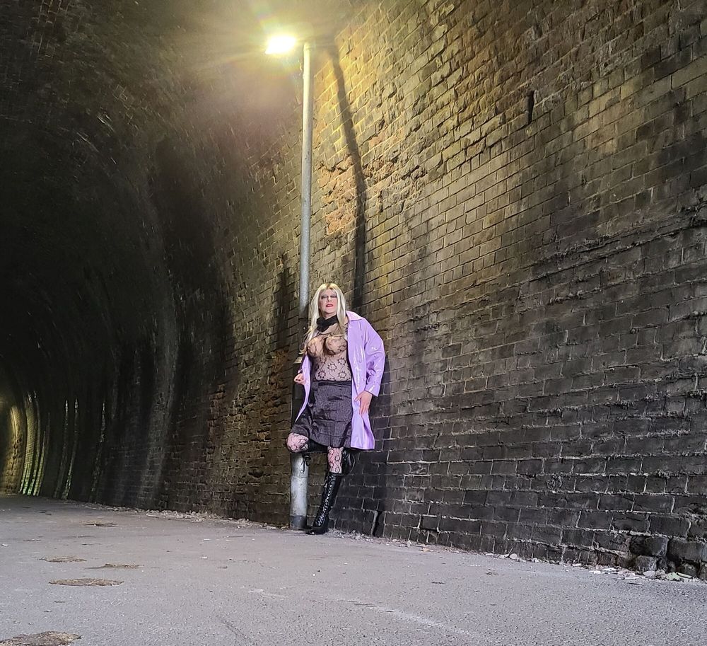 sissy in old tunnel #13