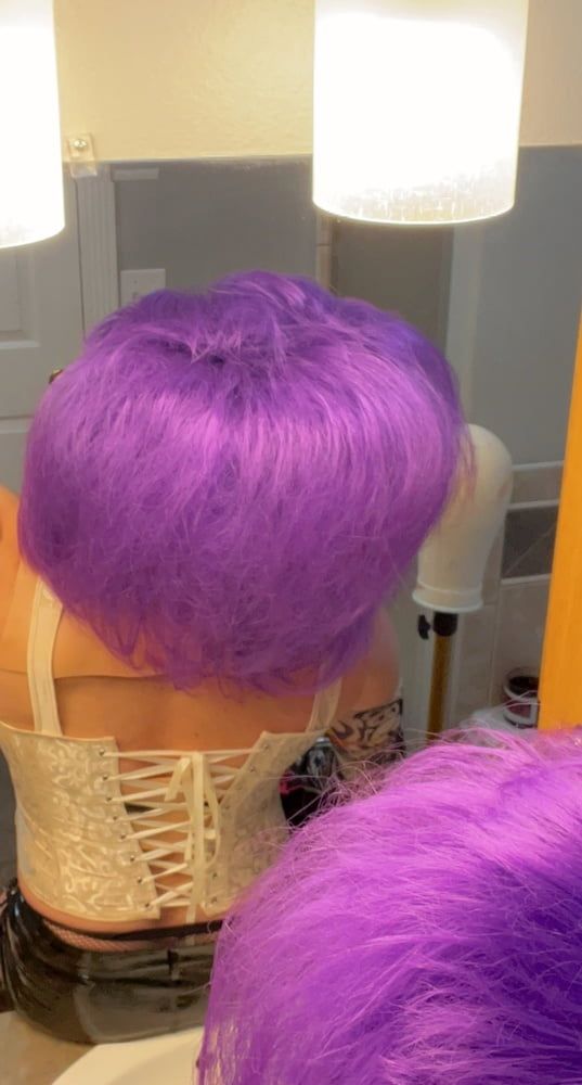 Love my purple wig