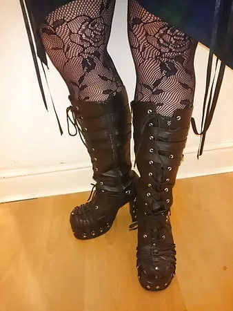 boots and stockings        