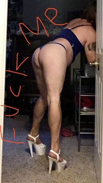 Sissy sexy in heels and lingerie  #3