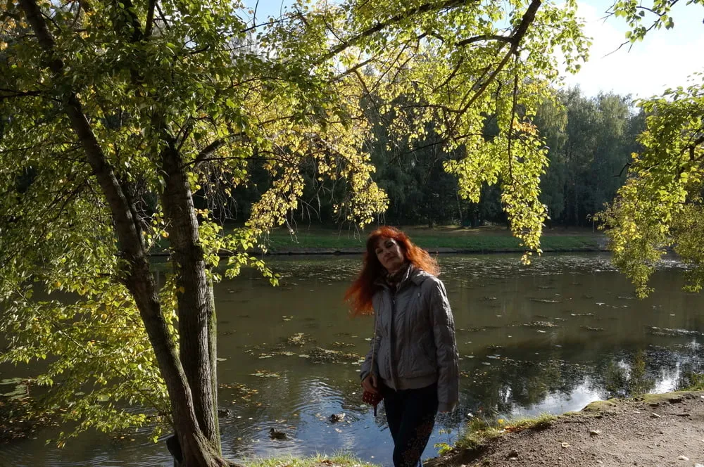 Autumn light on redhair #12