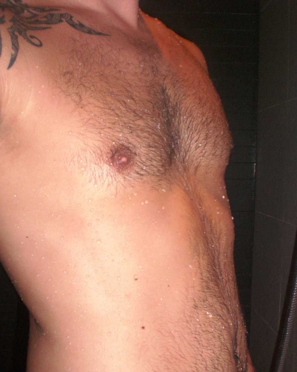 Wetsuit guy with hard uncut penis #5