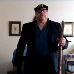 Rick with the stick