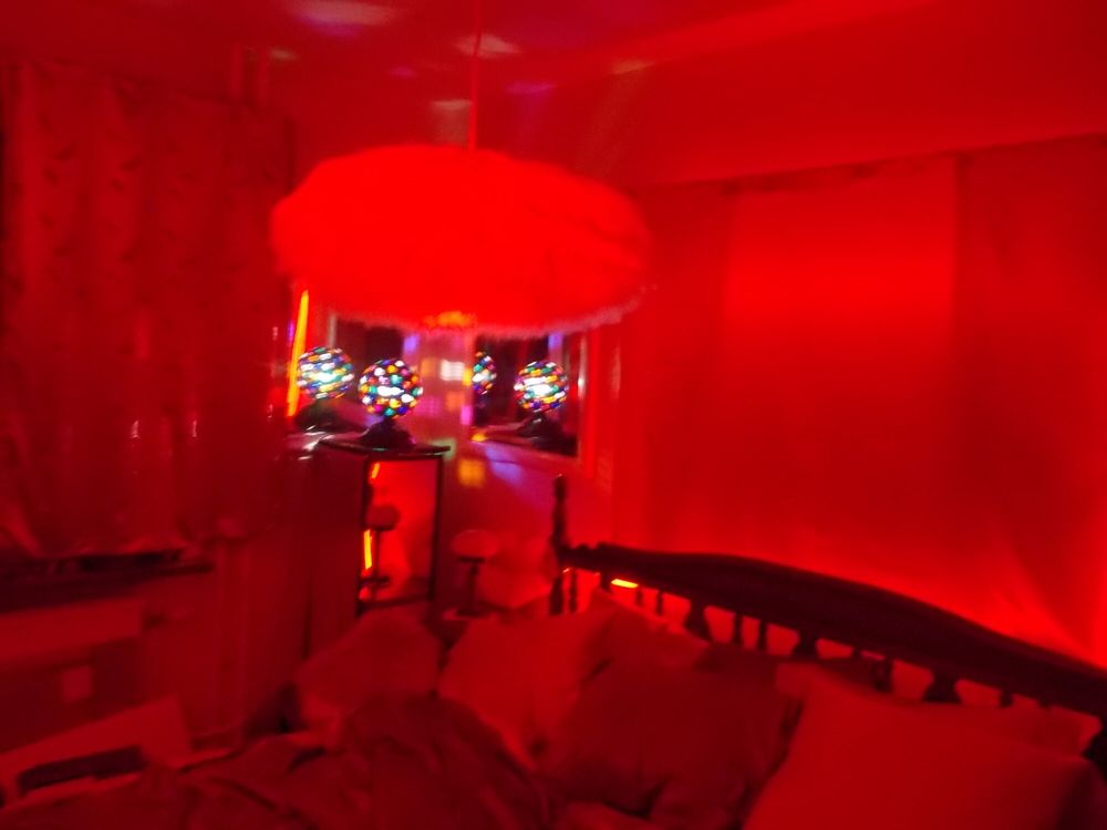 IN MY BEDROOM IN RED LIGHT. #10