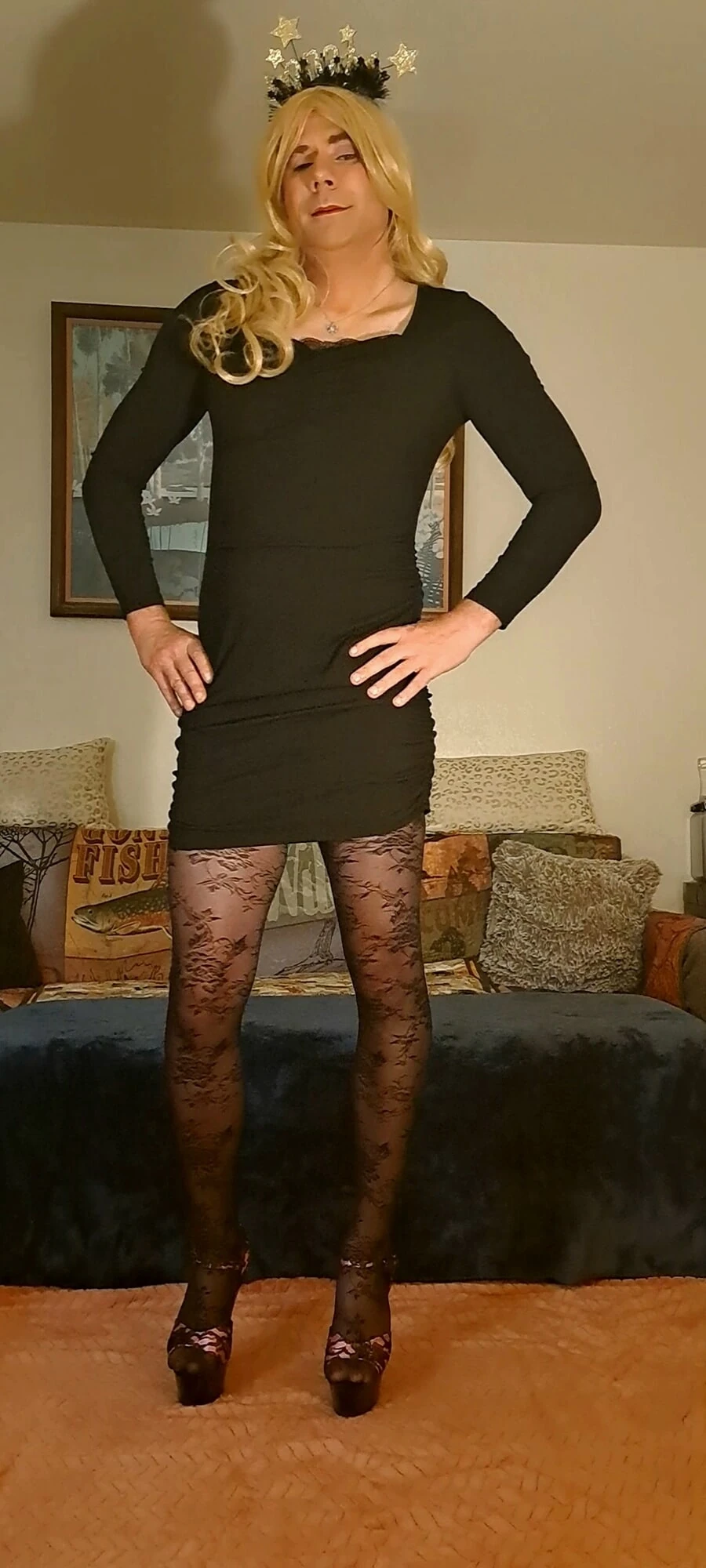 Sissy crossdresser Erica Happy New Year  #13