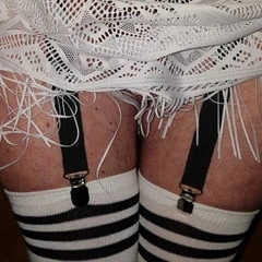 Sissy in white
