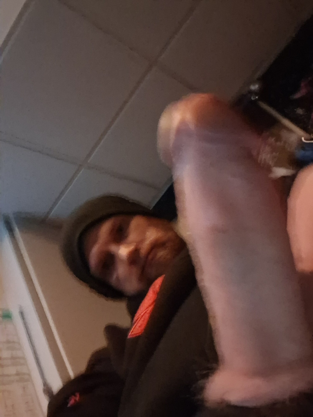 half hard cock