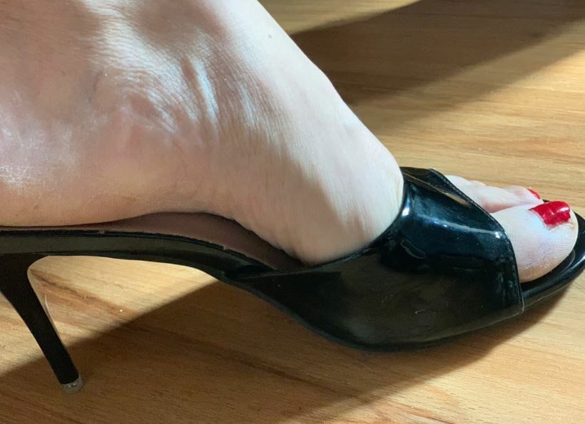 Cum on some more High Heel Mules #18