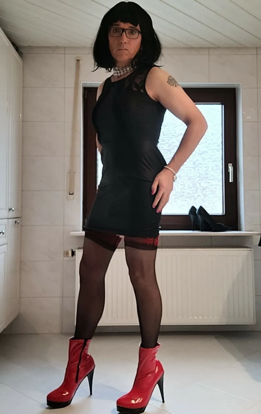 3 Outfits in stockings, the remaining 20 have to wait #27