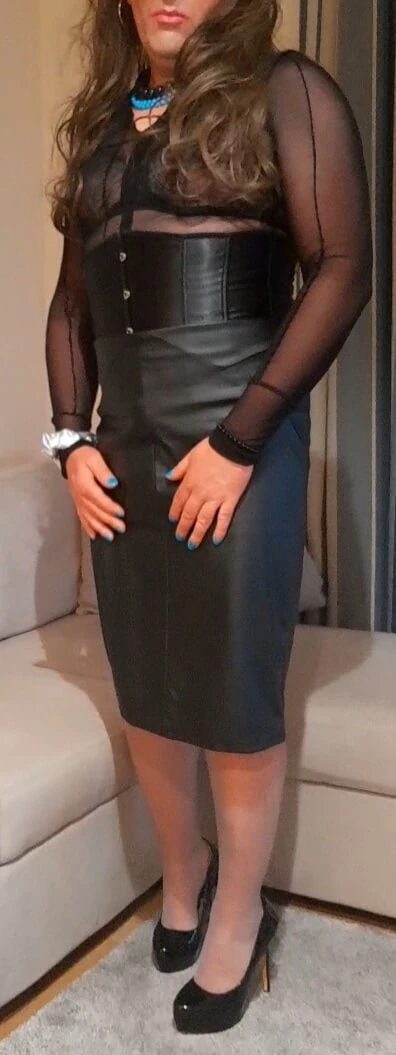 Slutty, Solo Tranny Milf, Trying on Lingerie and Heels. T4MF #5