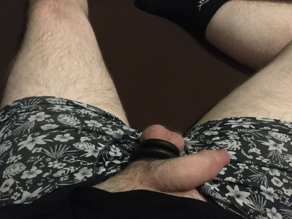 Balls With Rings And Cock With Cocksleeves And Bound #42