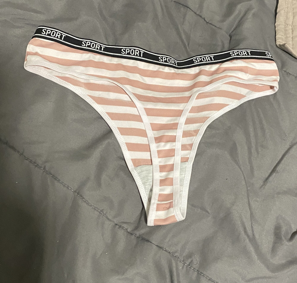 Ebony Male Fun In Thongs #20
