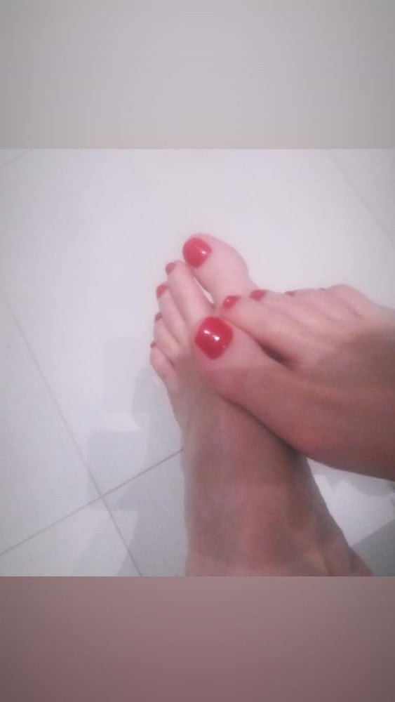 My feet..
