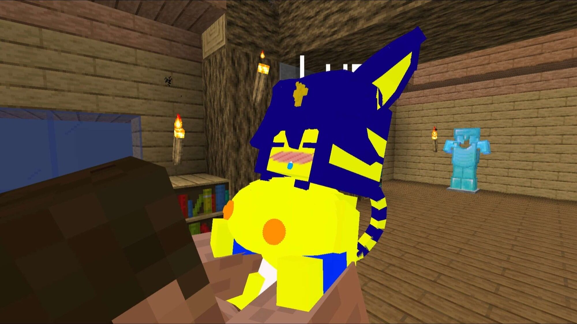 Minecraft Fapcraft - Jenny Mod Ankha de Crossing