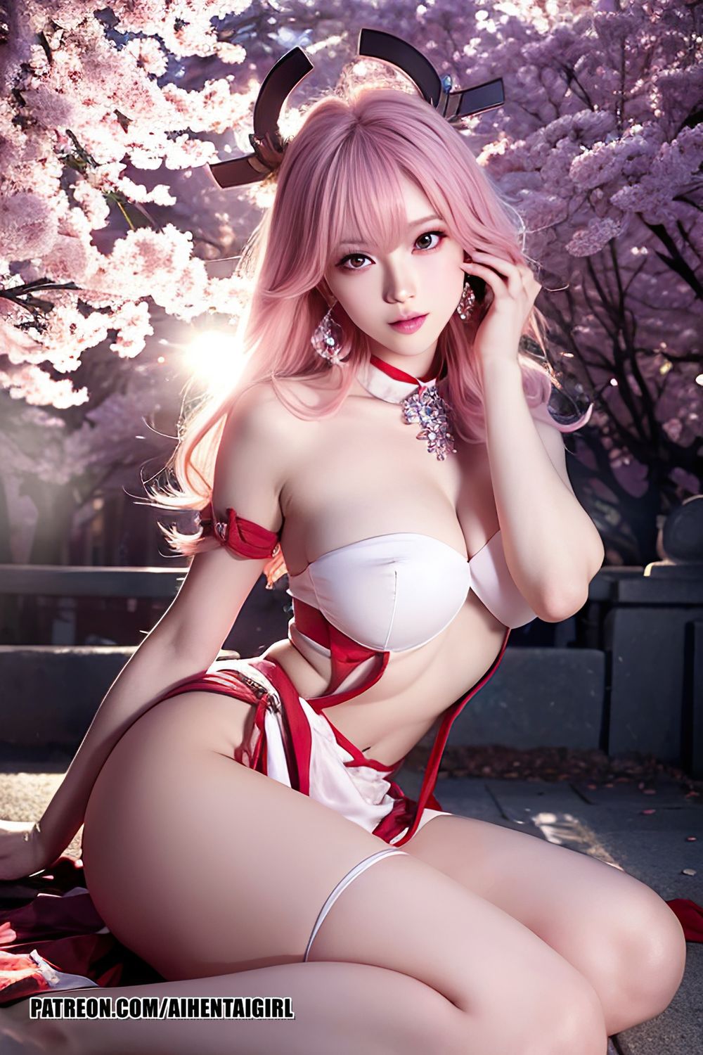 Genshin Impact Yae Miko Cosplay #6