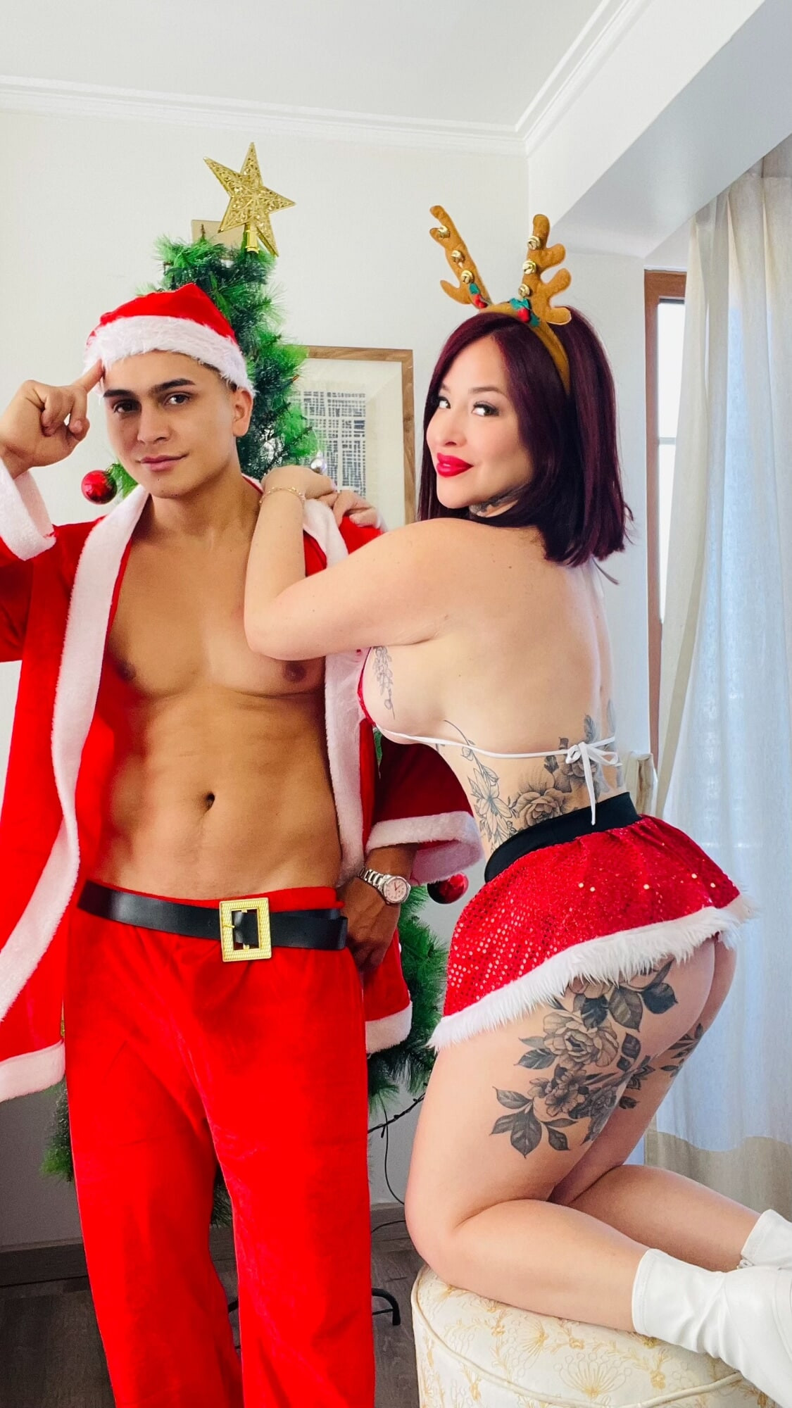 Fuck my stepdaughter for Christmas dinner #2