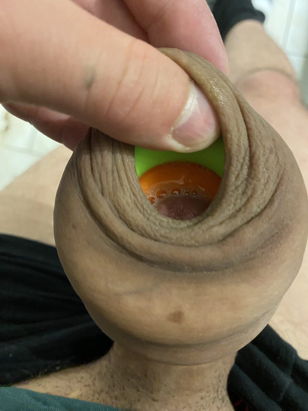 Foreskin stretching donut ring #7