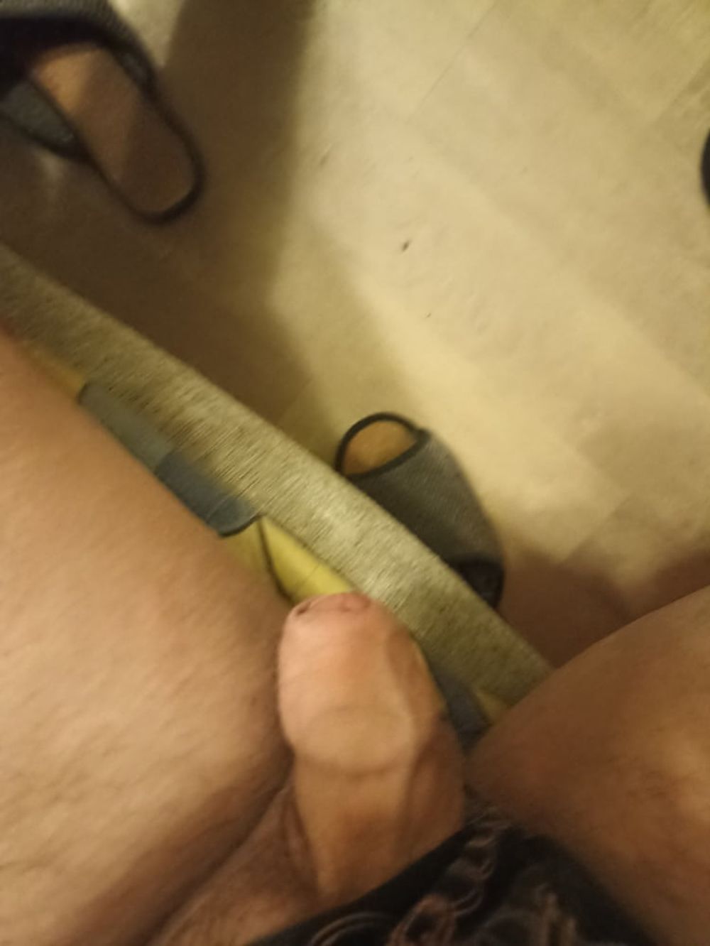 Wanking my hard dick #3