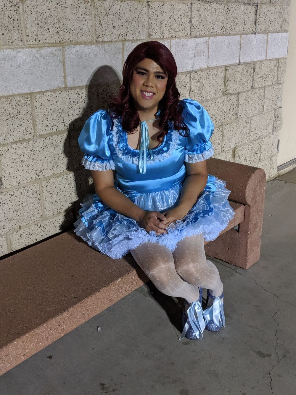 Sissy Candy goes out in public! #2