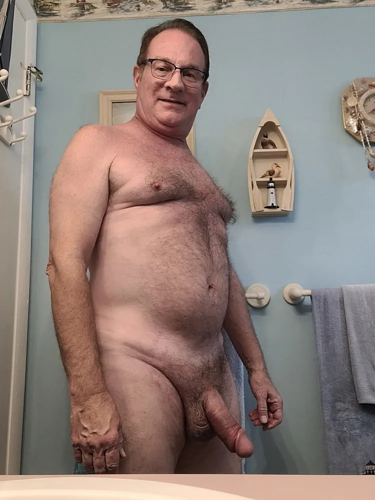 Daddy showing off my soft cock #46