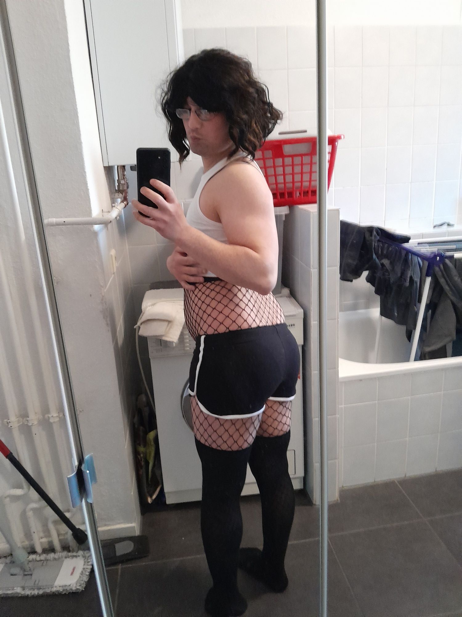 Sissy with a Wig! #2