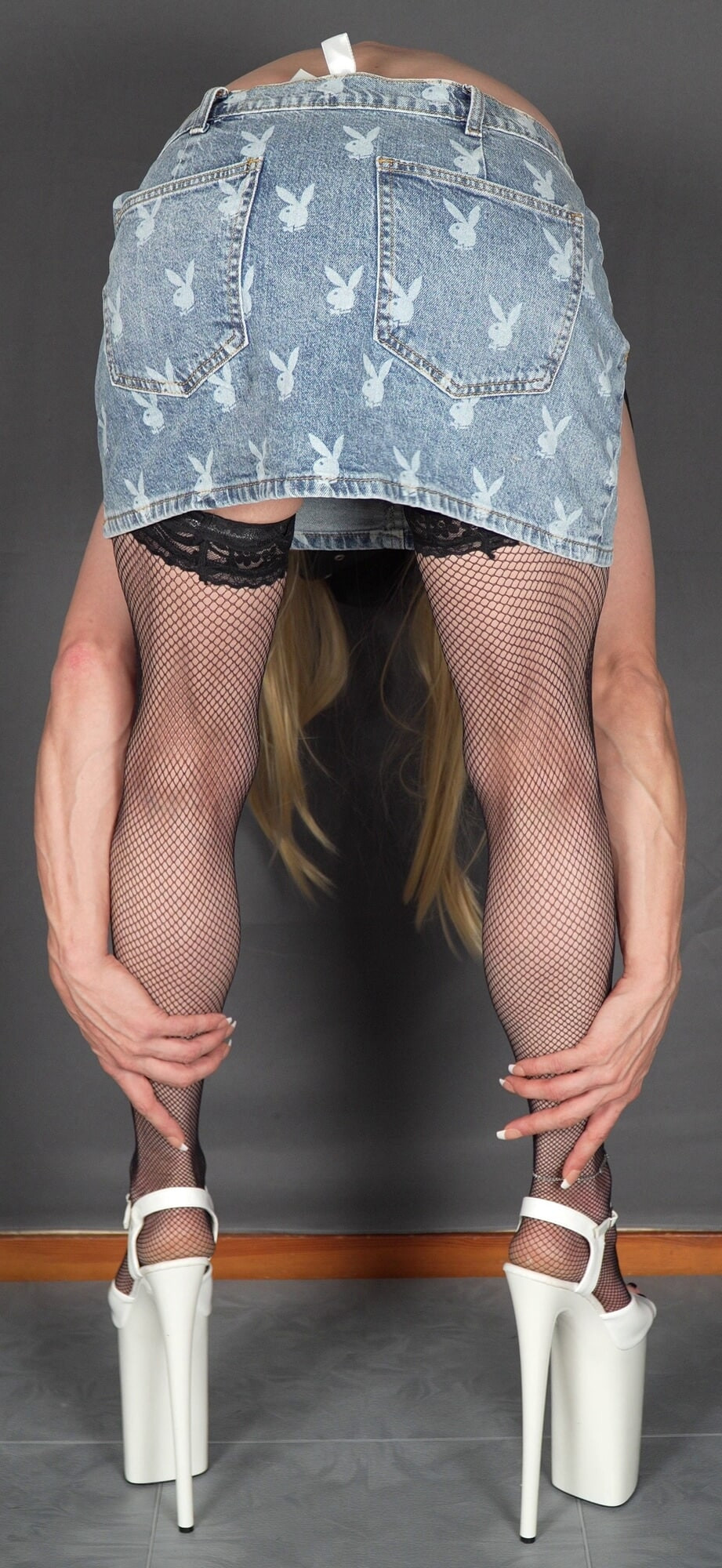 Playboy Denim Skirt #38