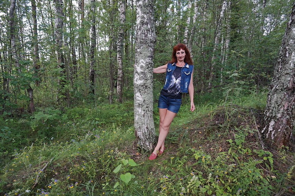 In birch Forest #6