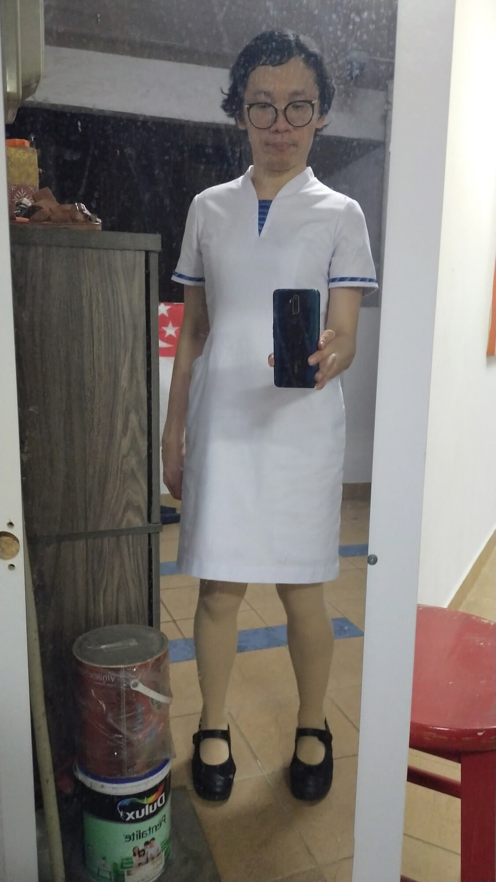 Celebrate nurses day by wearing a nurse uniform yourself. #23