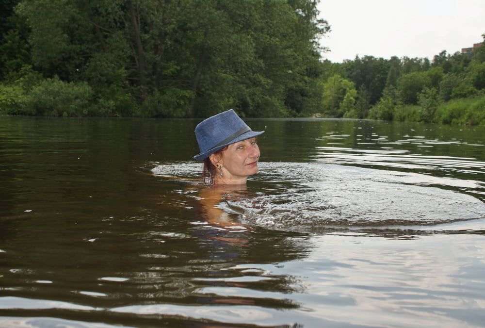 Bathing in Timiryazev-pond #5