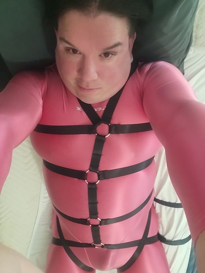 Spandexguy01234 purple Leohex bodysuit  #2