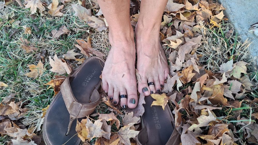 Feet in the leaves #25