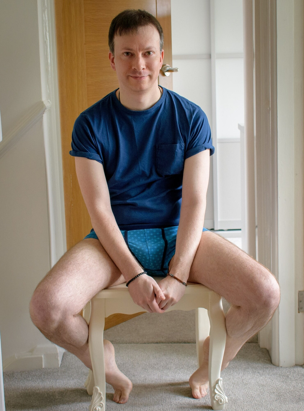 Horny Boy Self Shot Hall Set - Uncropped Unedited #36