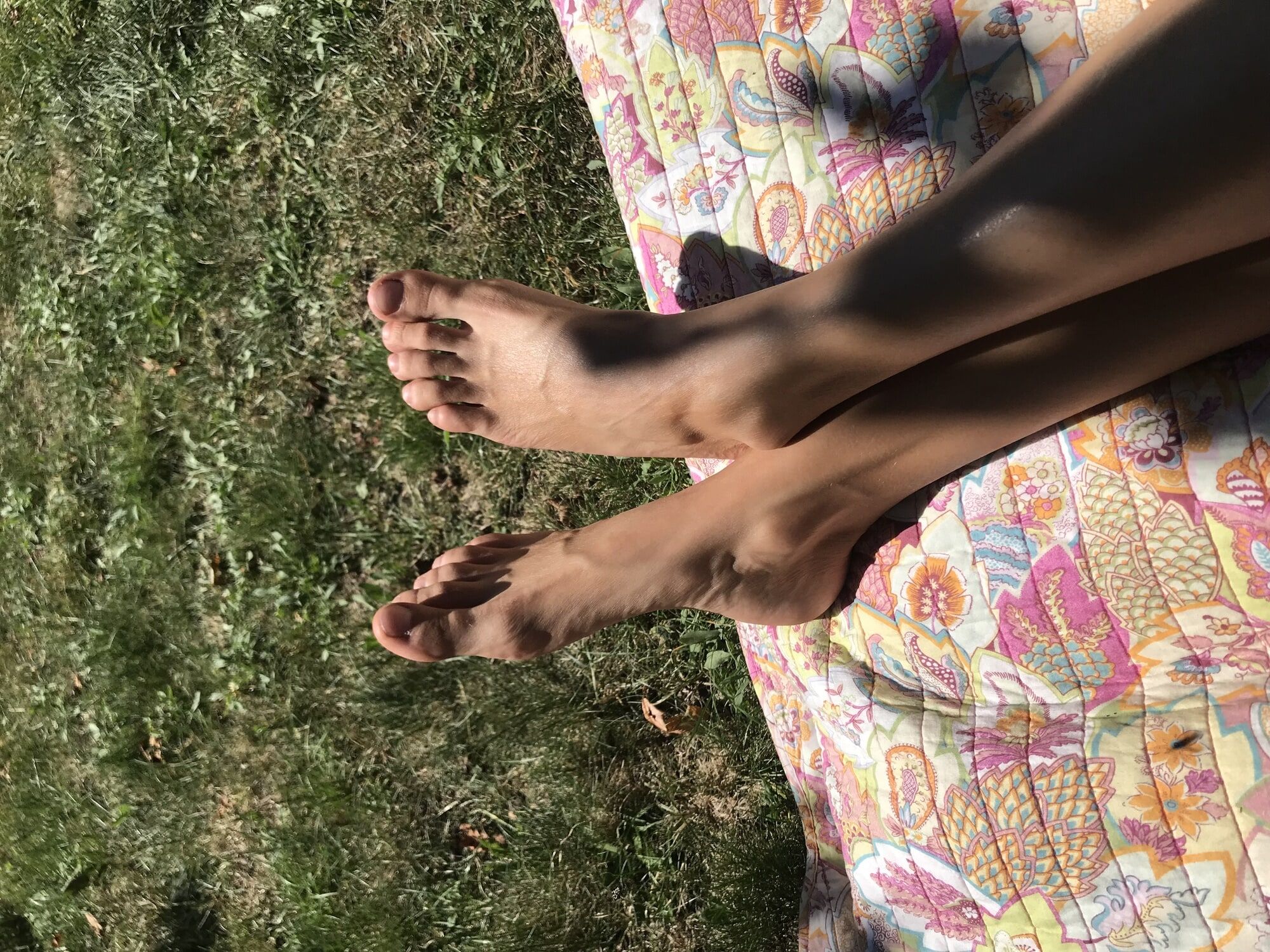 Summer in the garden - feet  #2